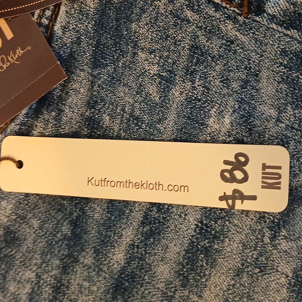 Kut from the Kloth jeans Distressed cropped sizes various - Picture 6 of 8